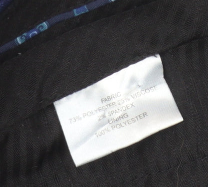 Fellini Men's Blue Dress Pants - 36R Regular Fit