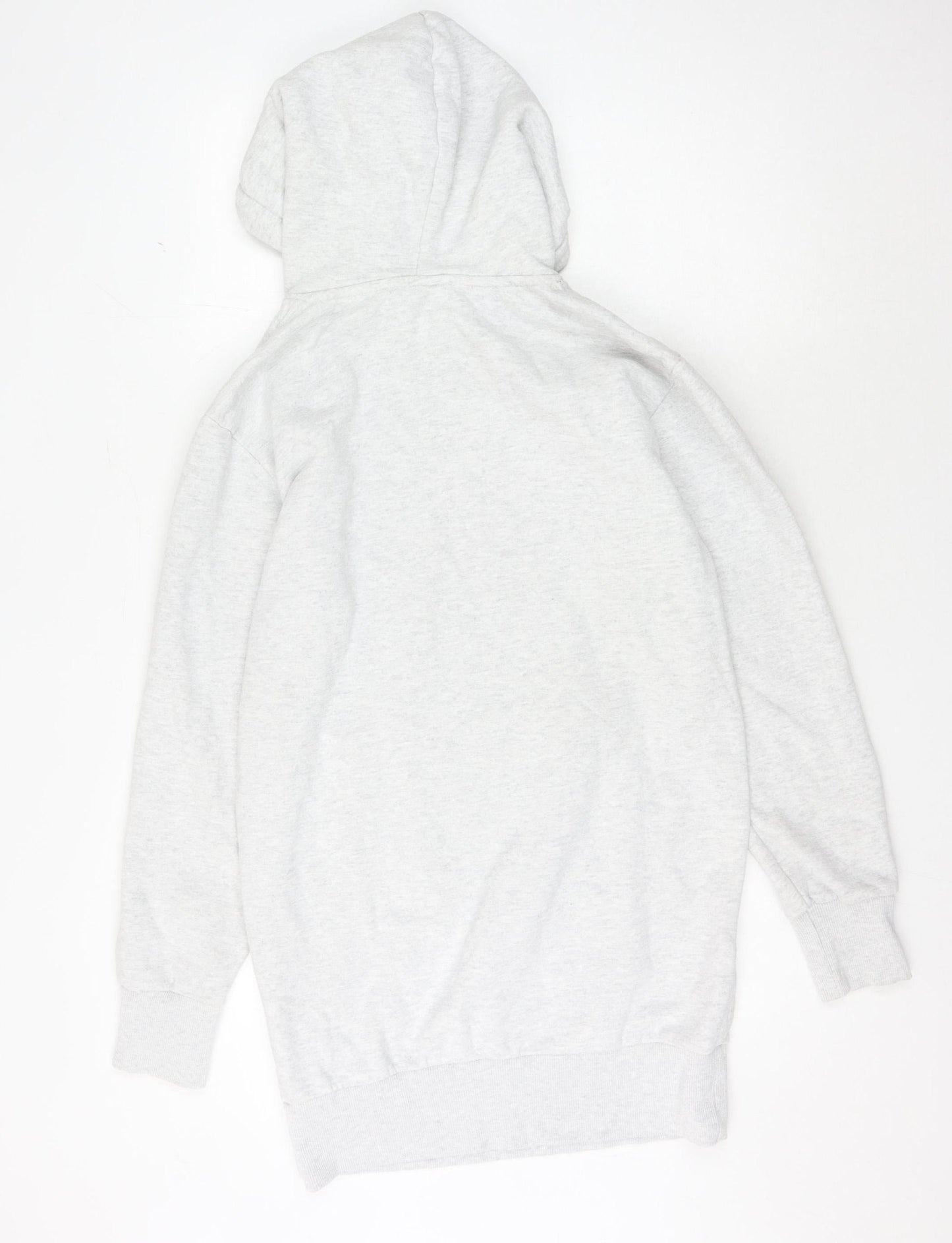 Superdry Women's Grey Hoodie, Size 10, Pullover Style