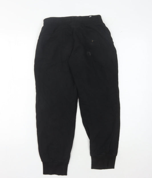 Puma Unisex Black Joggers 2XS - Casual Comfort