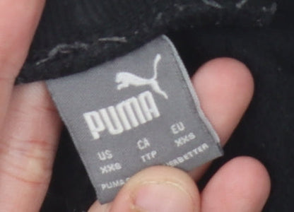 Puma Unisex Black Joggers 2XS - Casual Comfort