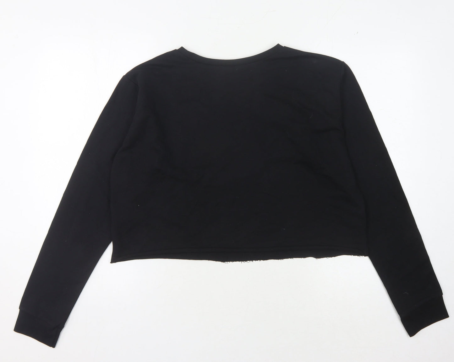 Womens UK Size 16 ASOS Black Pullover Sweatshirt