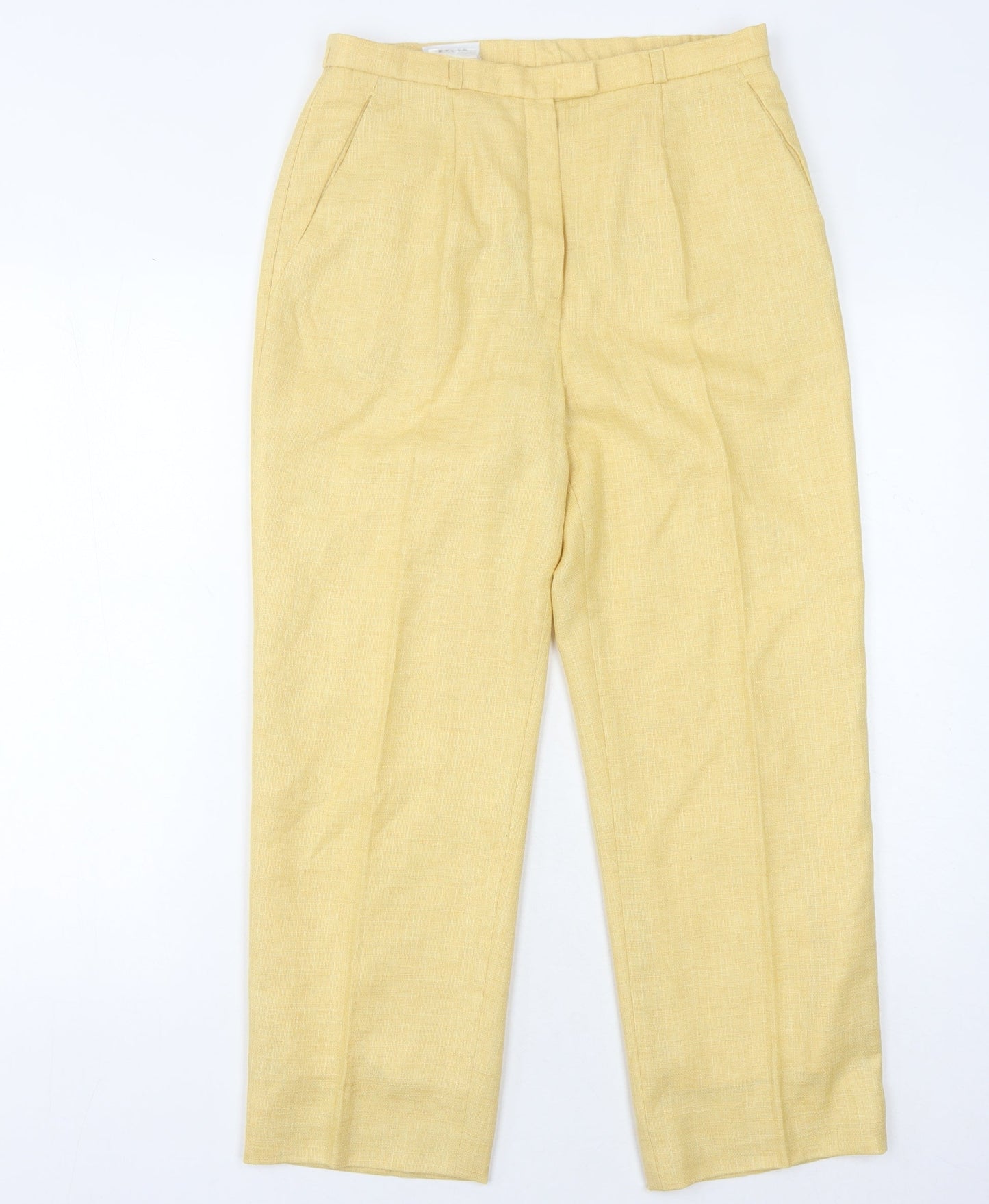 Womens UK Size 8 Basler   Yellow Trousers