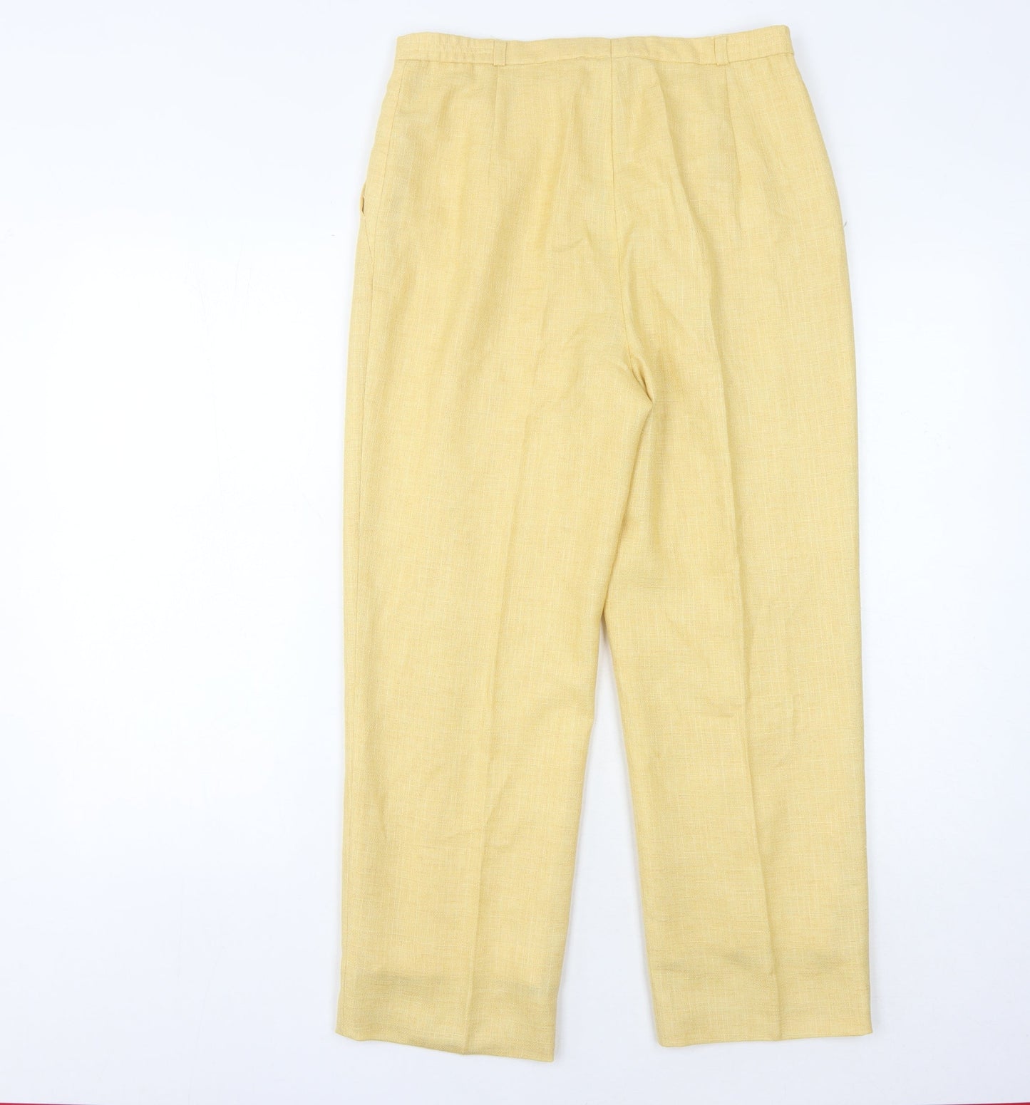 Womens UK Size 8 Basler   Yellow Trousers
