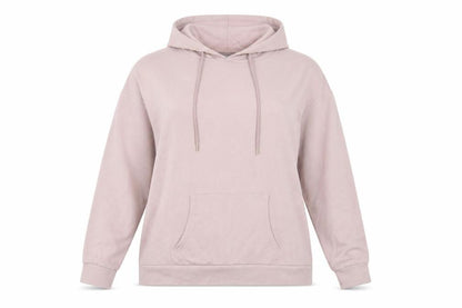 JEFF&CO Women's Pink Pullover Hoodie, Size 14-16, Casual
