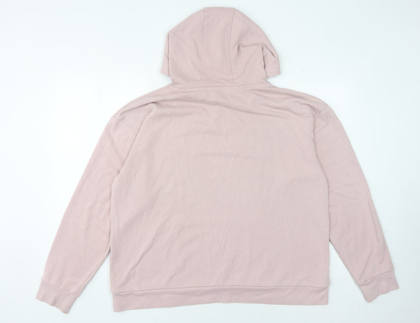 JEFF&CO Women's Pink Pullover Hoodie, Size 14-16, Casual