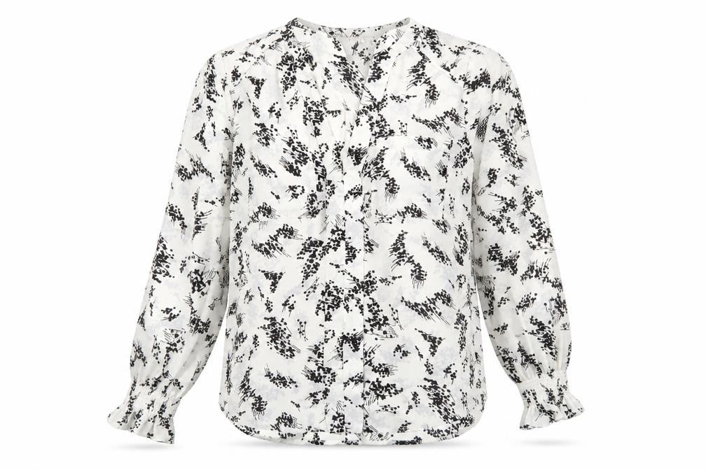 Womens UK Size 14 Oasis Multicoloured Basic Blouse