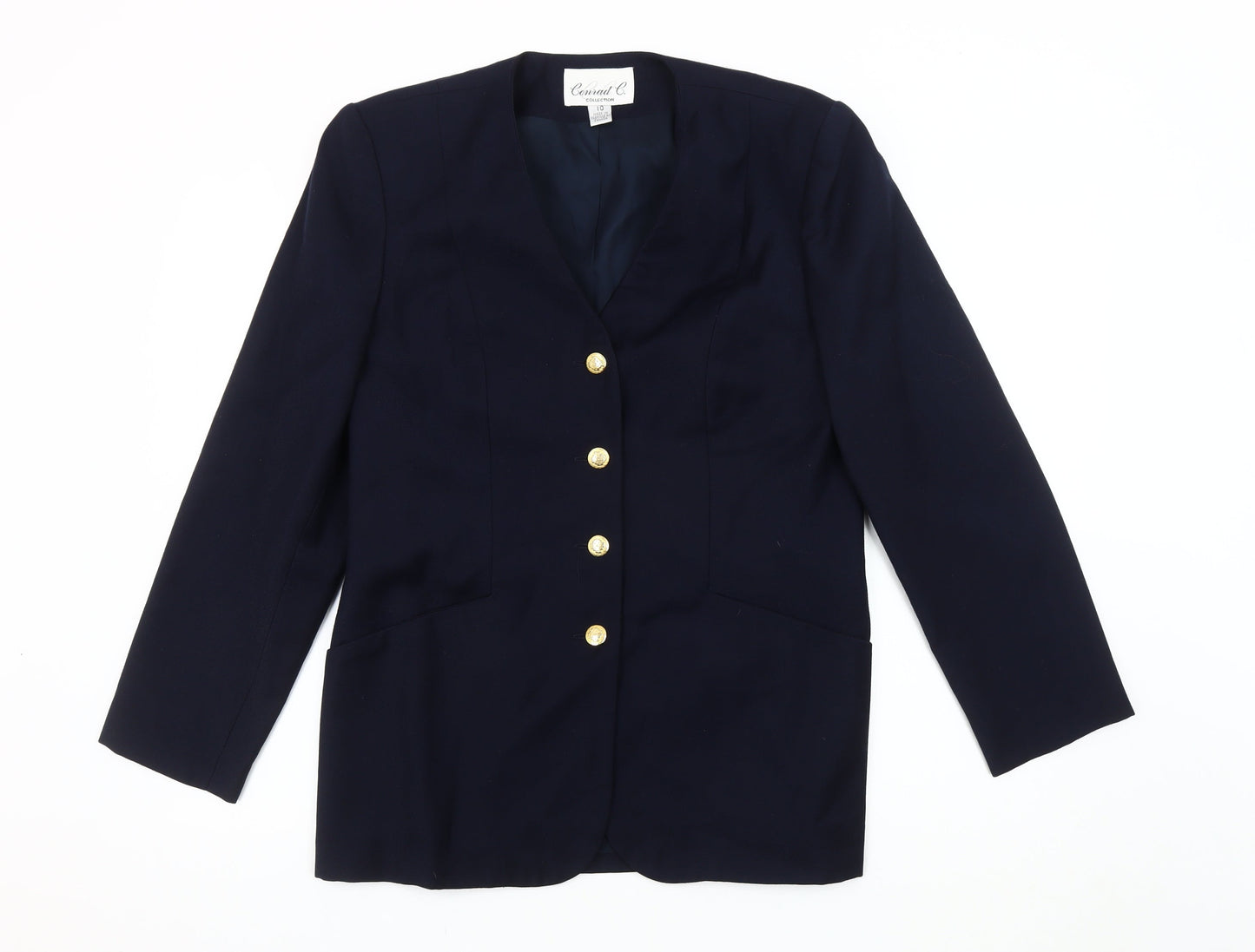 Conrad C Collection Women's Black Blazer Size 10