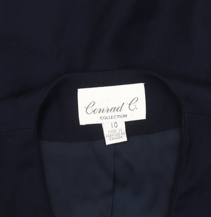 Conrad C Collection Women's Black Blazer Size 10