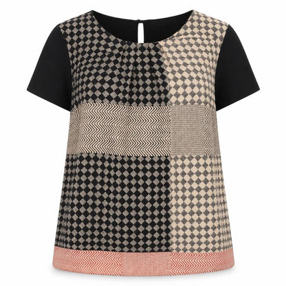 Womens UK Size 14 Marks and Spencer Multicoloured Basic Blouse