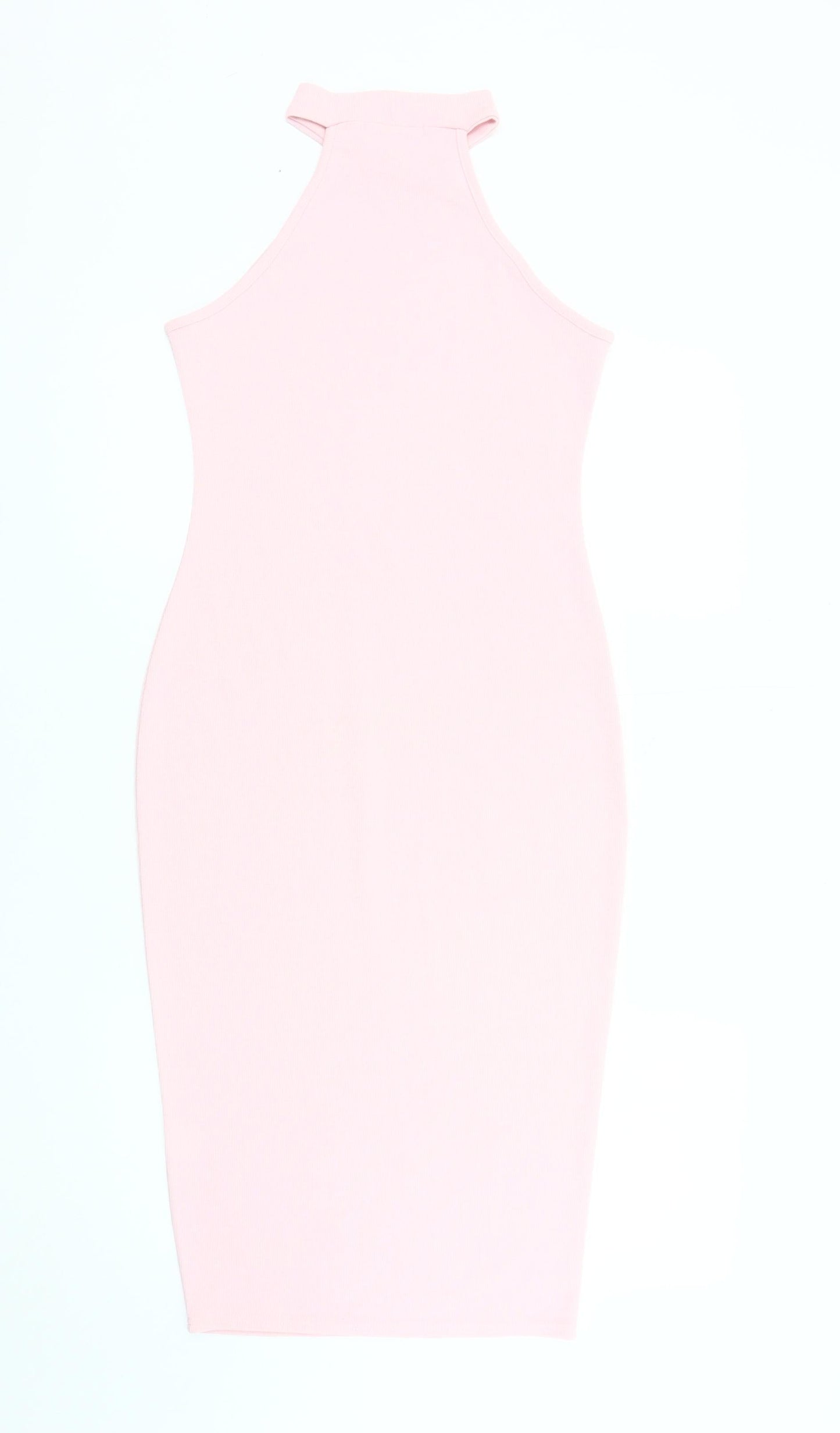 In The Style Women's Pink Bodycon Midi Dress Size 10
