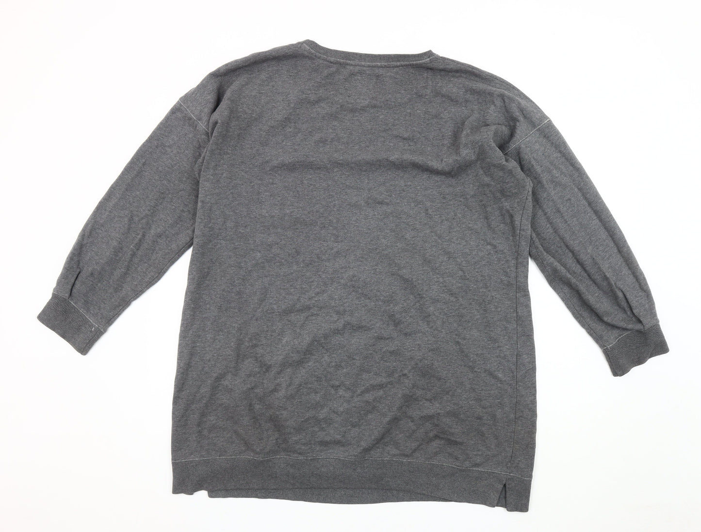 Mens UK Size L NEXT Grey Pullover Sweatshirt
