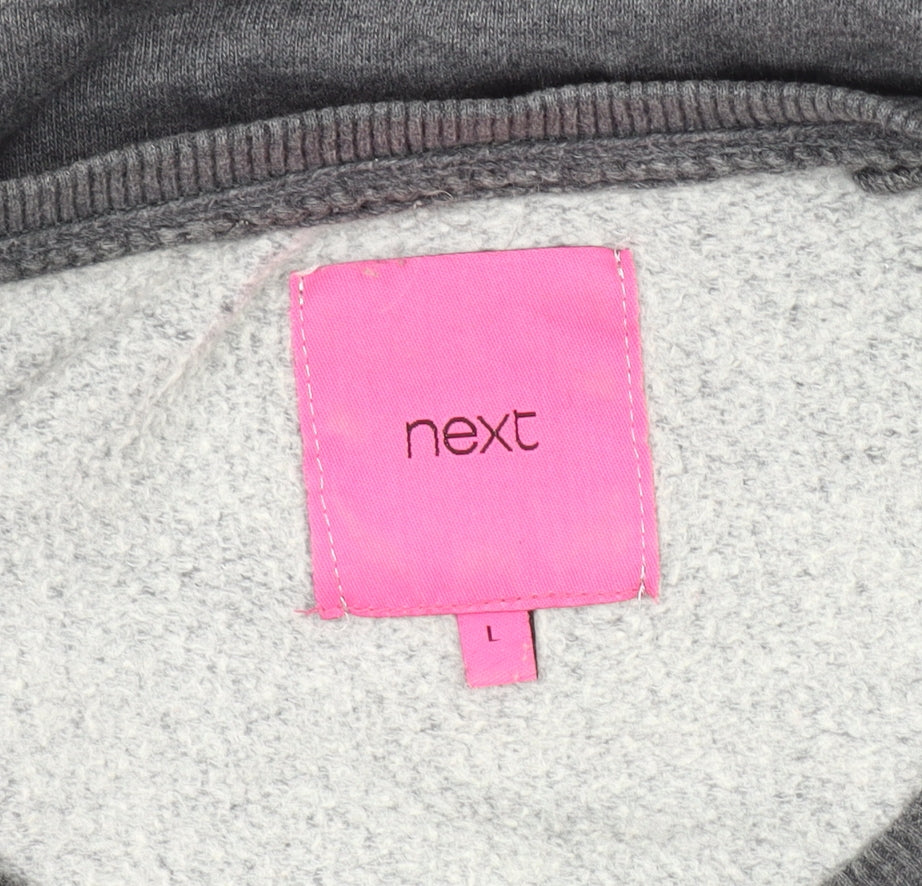 Mens UK Size L NEXT Grey Pullover Sweatshirt