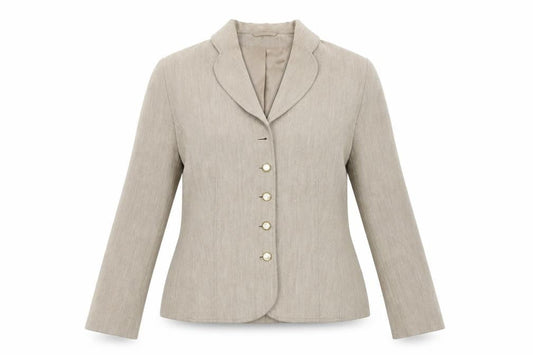 Womens UK Size 16 Alex & Co. Regular Beige Blazer