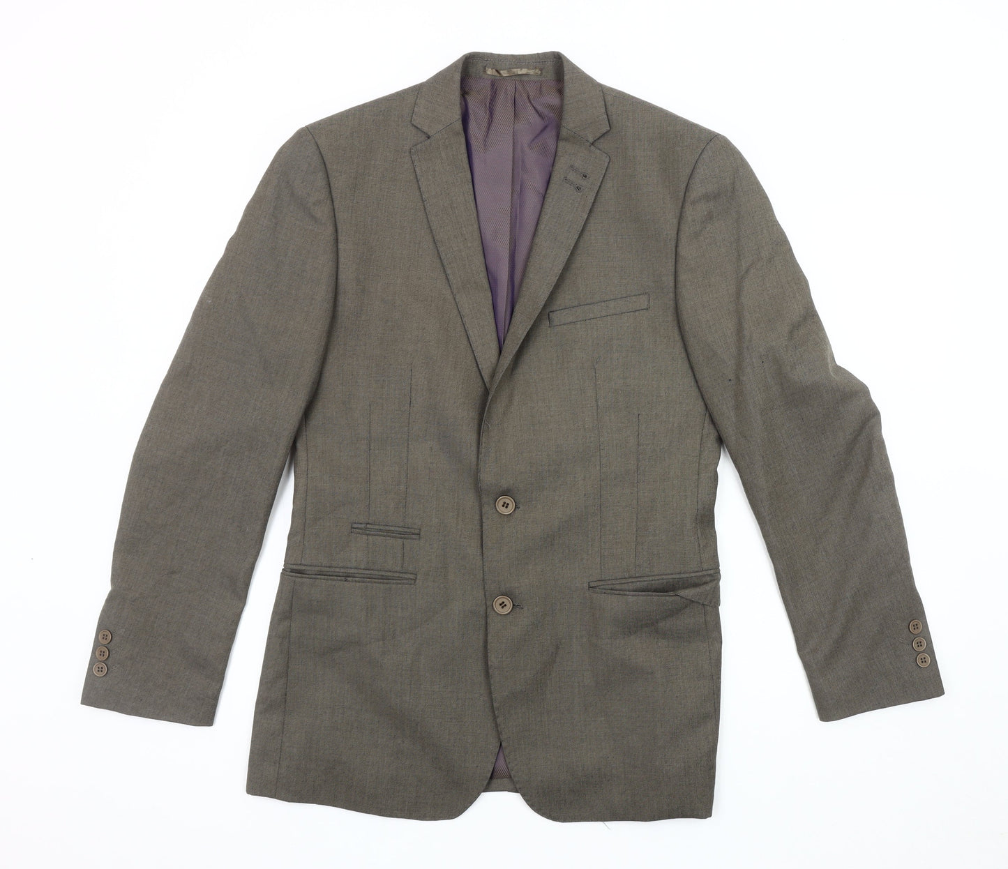 Mens UK Size 36 Harry Brown Regular Brown Suit Jacket