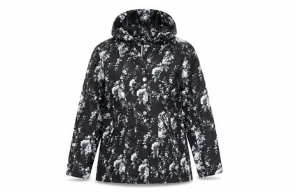 Womens UK Size 10 Finesse Black Rain Coat