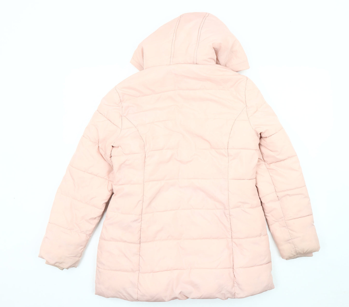 Marks and Spencer Girls Pink Puffer Jacket 10-11 Years