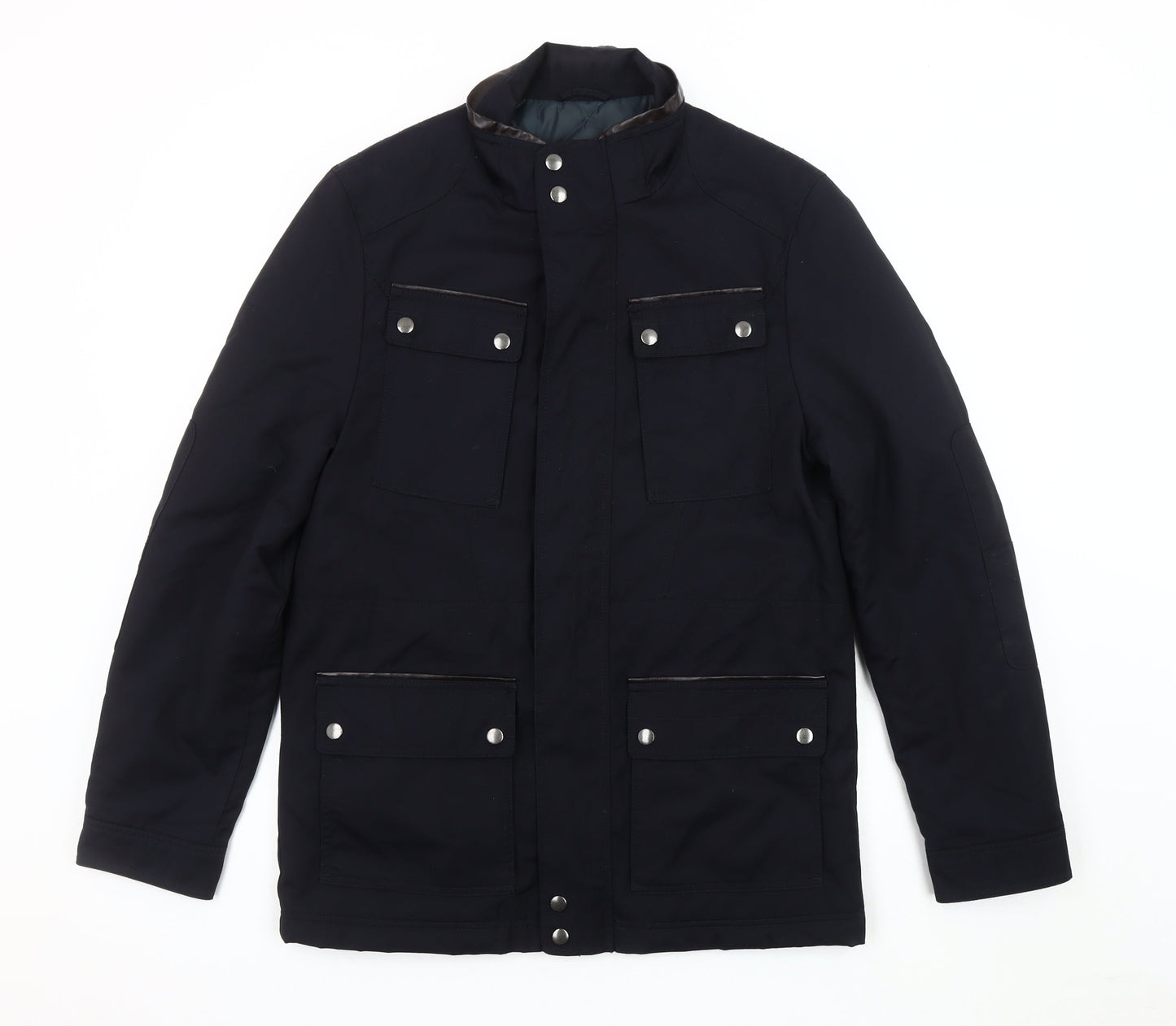 Mens UK Size S The Collection Debenhams Black Military Jacket