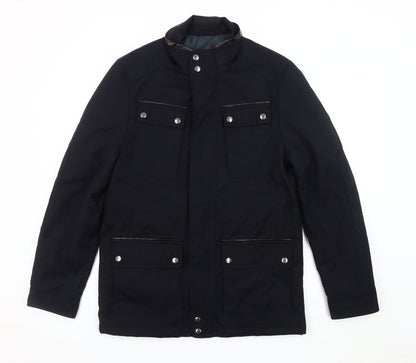 Mens UK Size S The Collection Debenhams Black Military Jacket