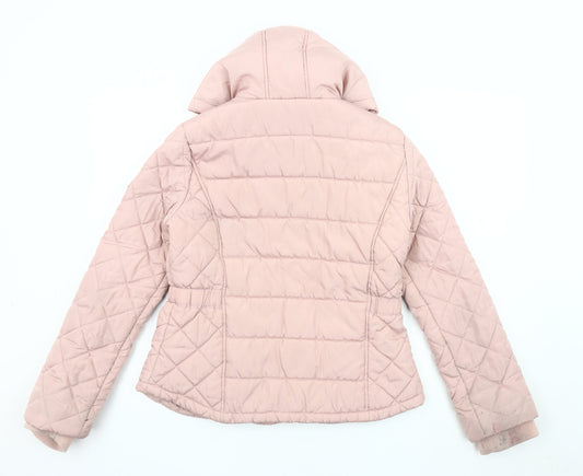 River Island Girls Pink Puffer Jacket 15-16 Years