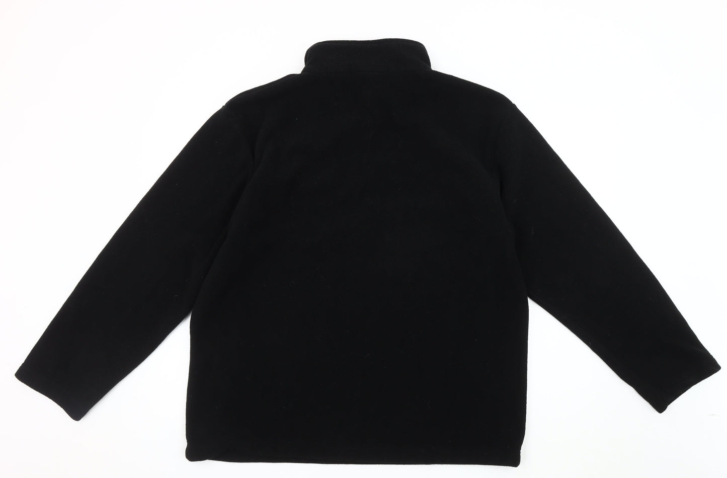 Newsweek Men's XL Black Fleece Pullover Sweatshirt