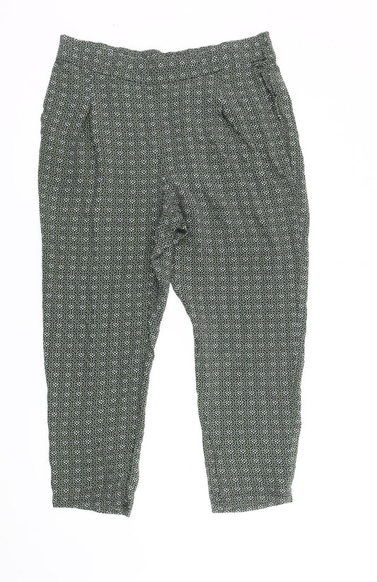 Womens UK Size 12 Marks and Spencer  Casual Multicoloured Trousers