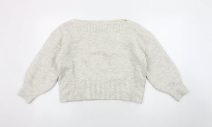 Womens UK Size L Marks and Spencer Ivory Pullover