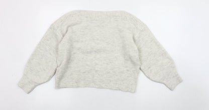 Womens UK Size L Marks and Spencer Ivory Pullover