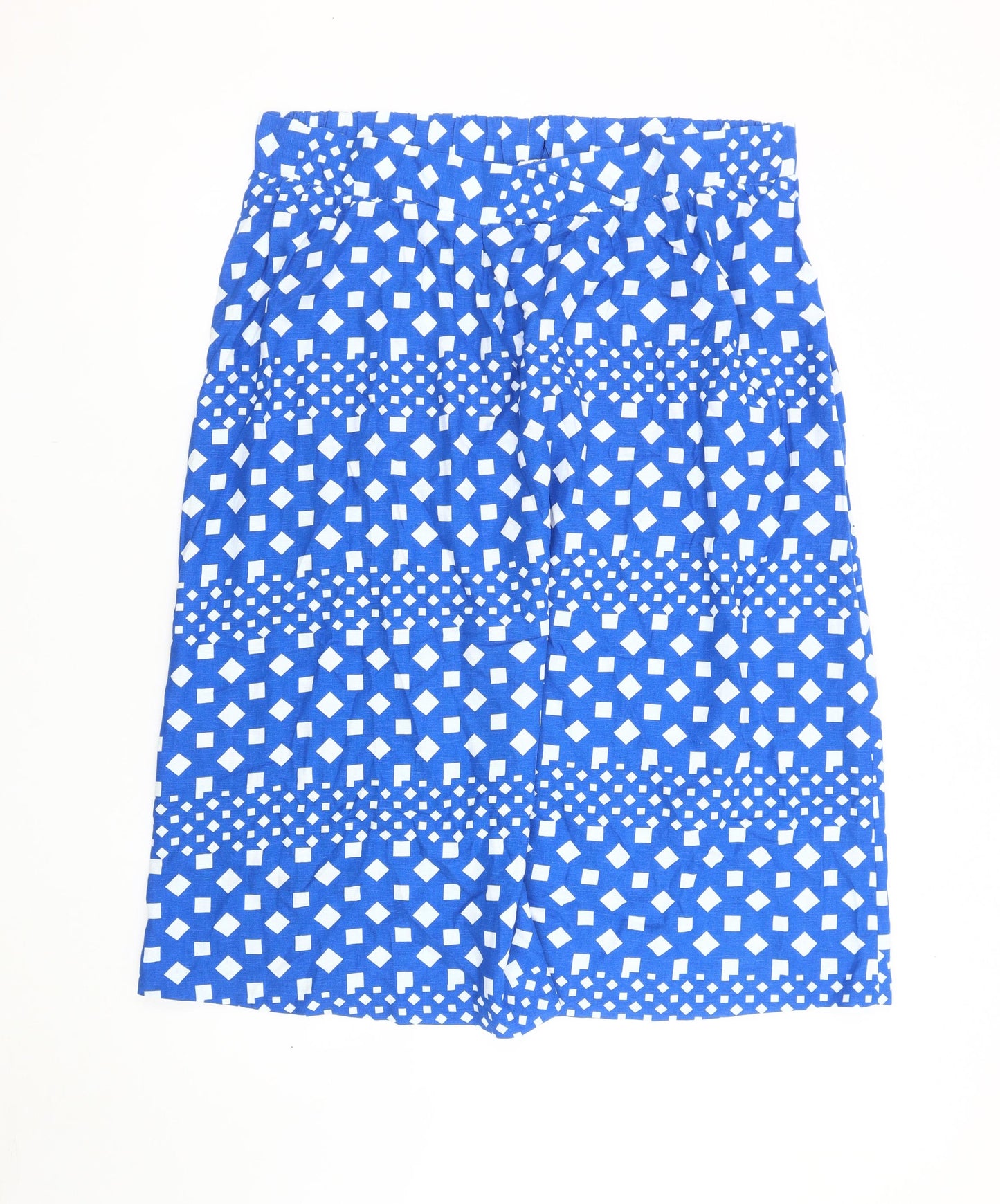 Next Women's Blue Geometric Skirt, Size 20