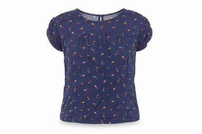 Womens UK Size 10 NEXT Multicoloured Basic Blouse