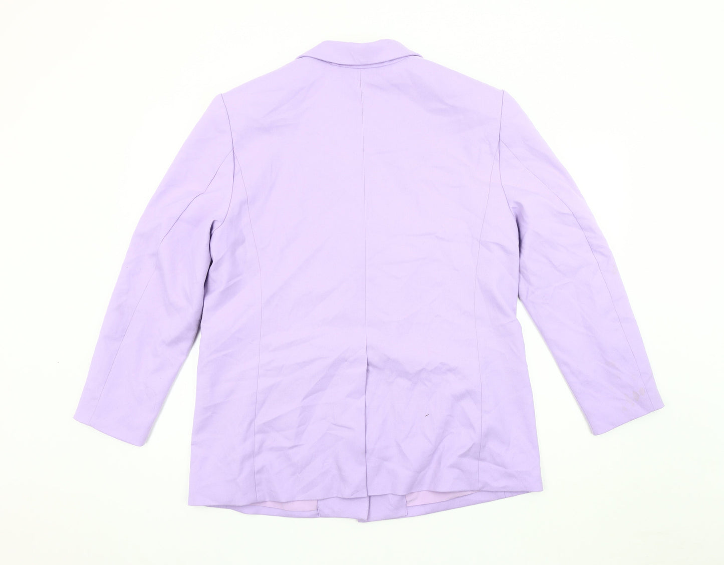 Divided Women's Purple Blazer, Size 12, Mid-Length, Casual