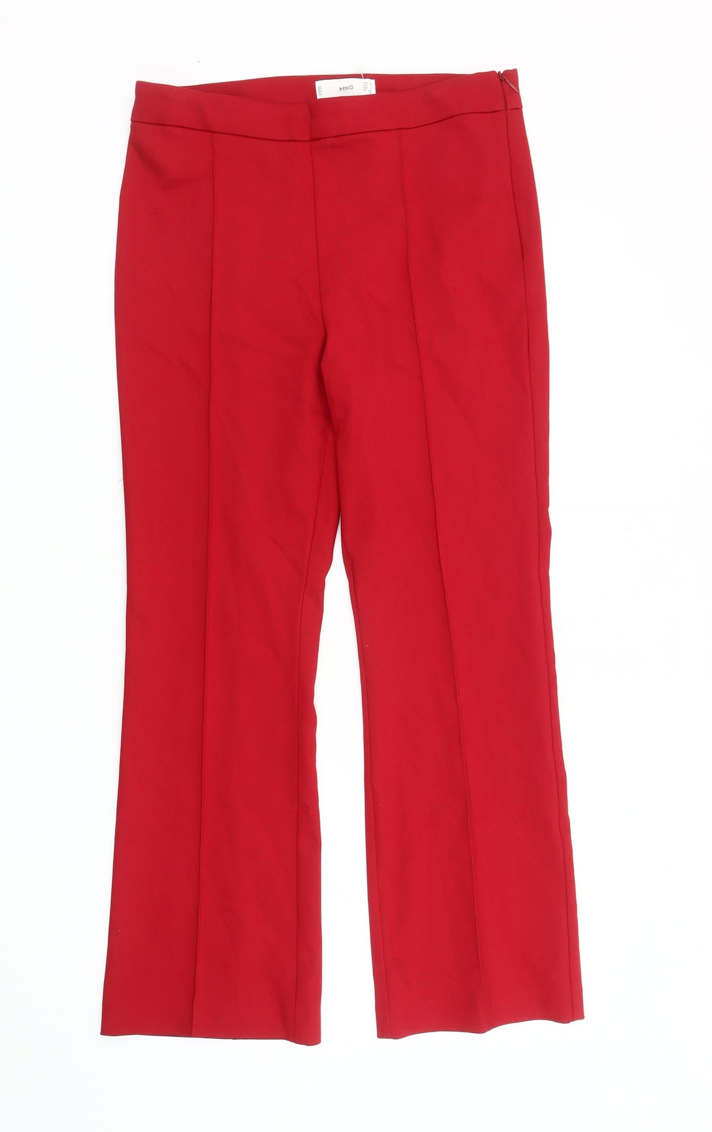 Womens UK Size 12 MNG   Red Trousers