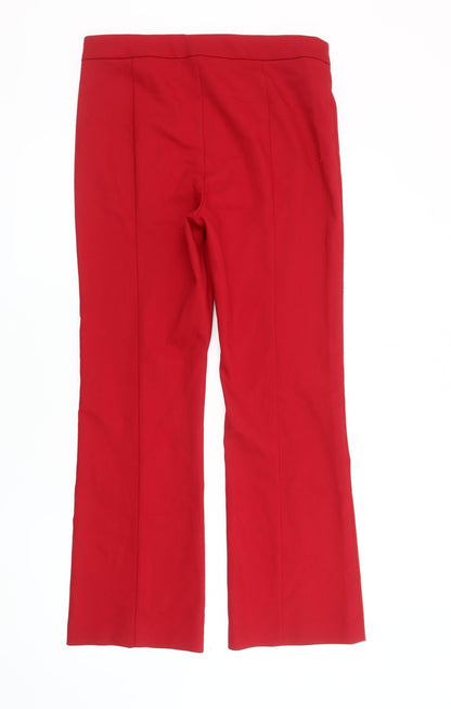 Womens UK Size 12 MNG   Red Trousers