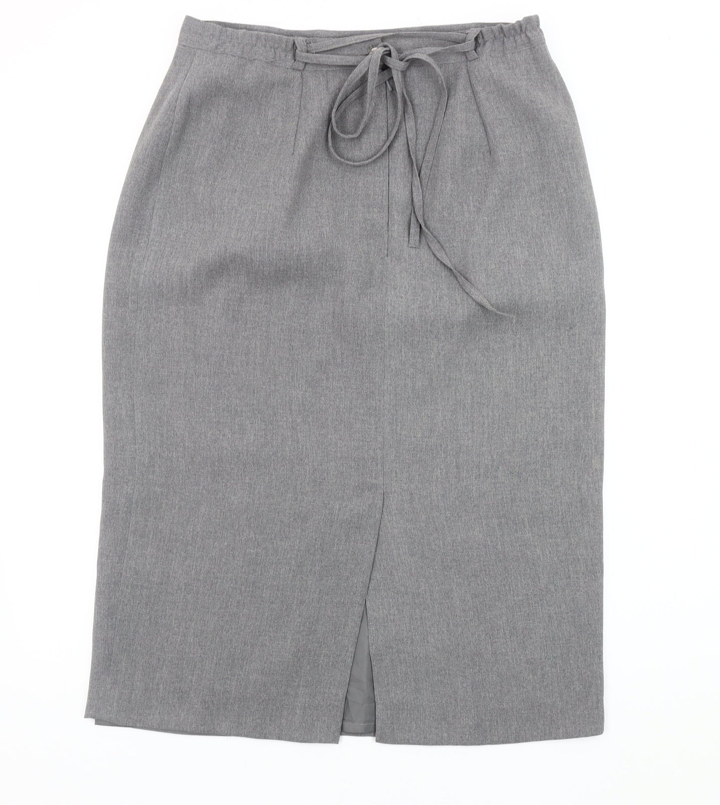 Bonmarché Women's Grey Pencil Skirt Size 16