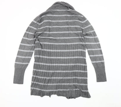 Womens UK Size 16 Soon Grey Cardigan Jumper