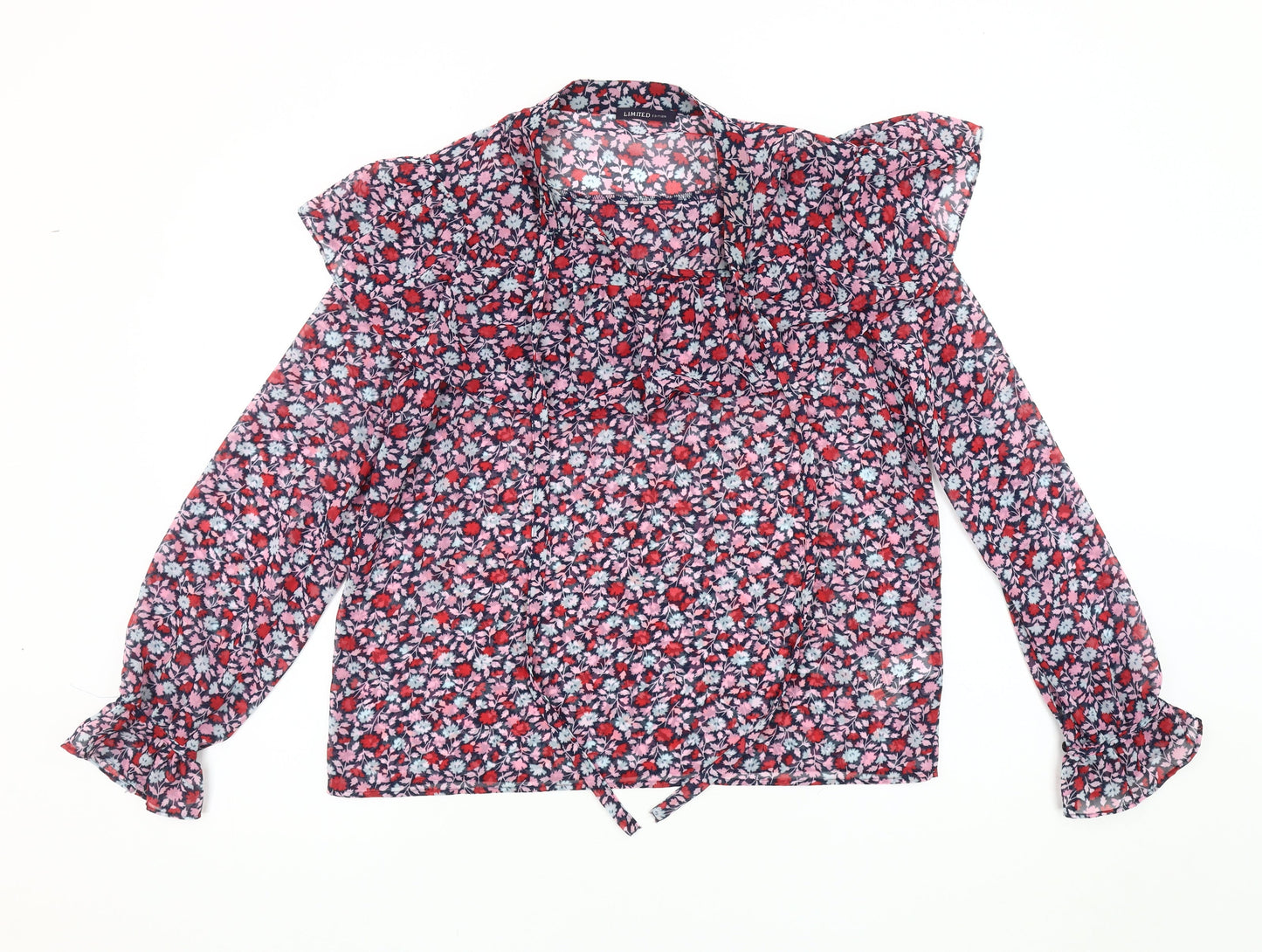Womens UK Size 12 Marks and Spencer Multicoloured Basic Blouse
