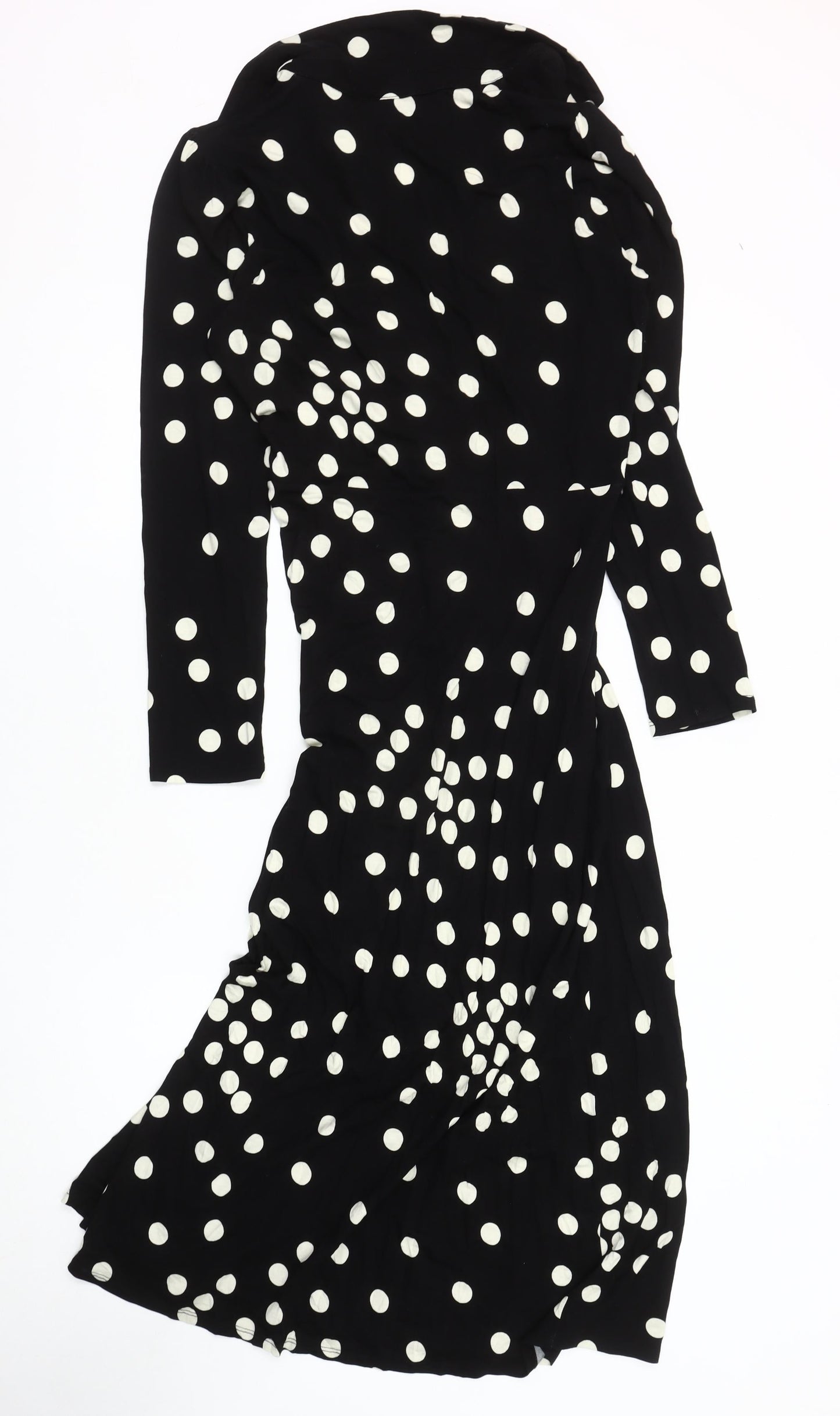 Friends Like These Black Polka Dot Dress, Size 12