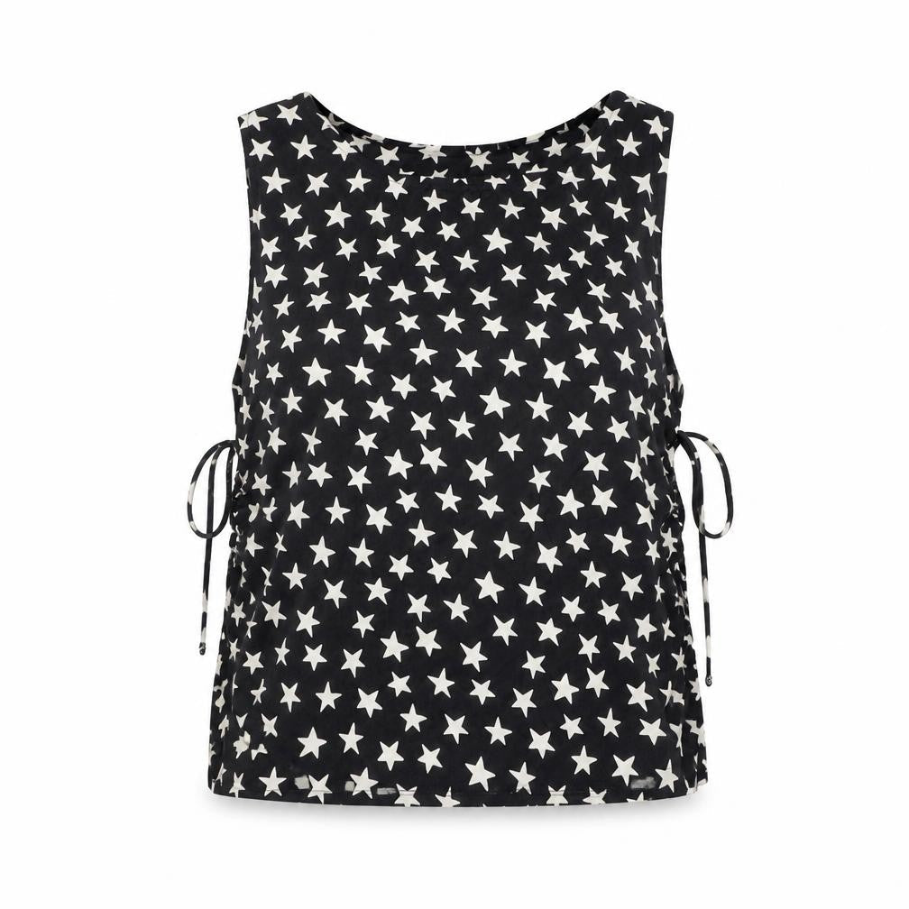 Womens UK Size 4 ASOS DESIGN Black Basic Tank