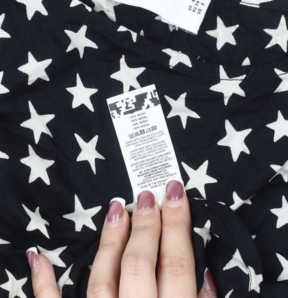 Womens UK Size 4 ASOS DESIGN Black Basic Tank