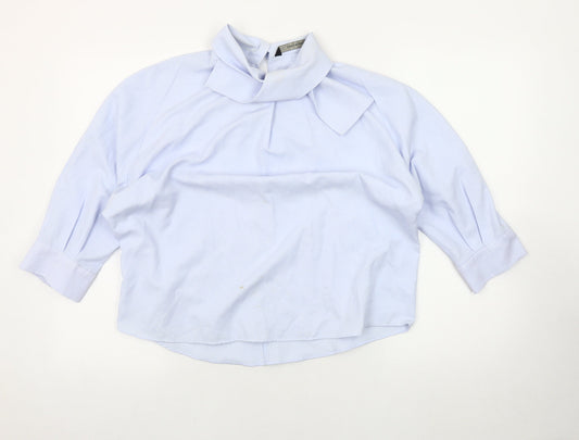 Zara Basic Women's Blue Blouse Size 10