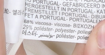 Massimo Dutti Women's Ivory Trousers Size 8