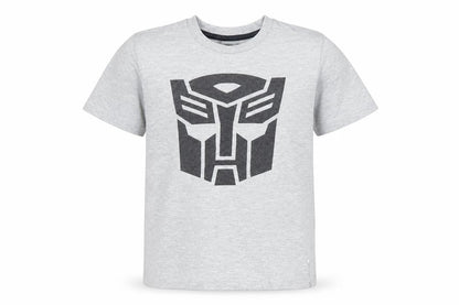 Character.com Boys Grey Transformers T-Shirt 7-8 Years