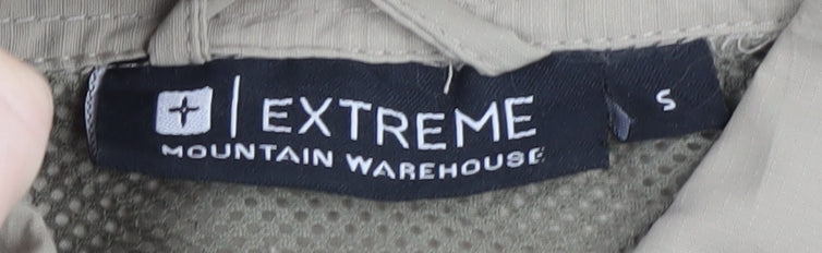 Mountain Warehouse Men's Beige S Long Sleeve Button-Up
