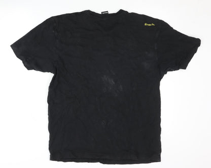 Mens UK Size XL Bench Black  T-Shirt