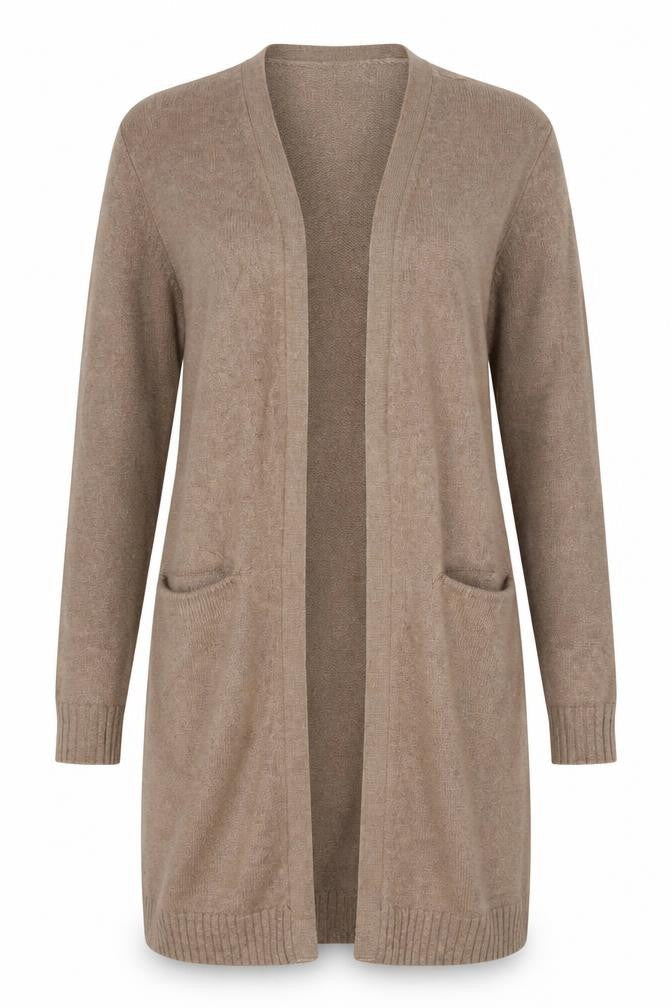 Womens UK Size S VILA Brown Cardigan Jumper