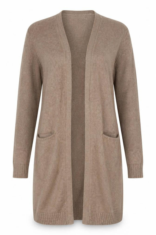 Womens UK Size S VILA Brown Cardigan Jumper