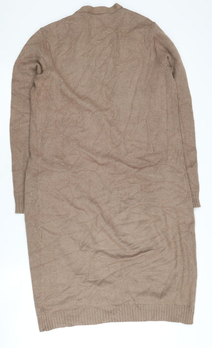 Womens UK Size S VILA Brown Cardigan Jumper