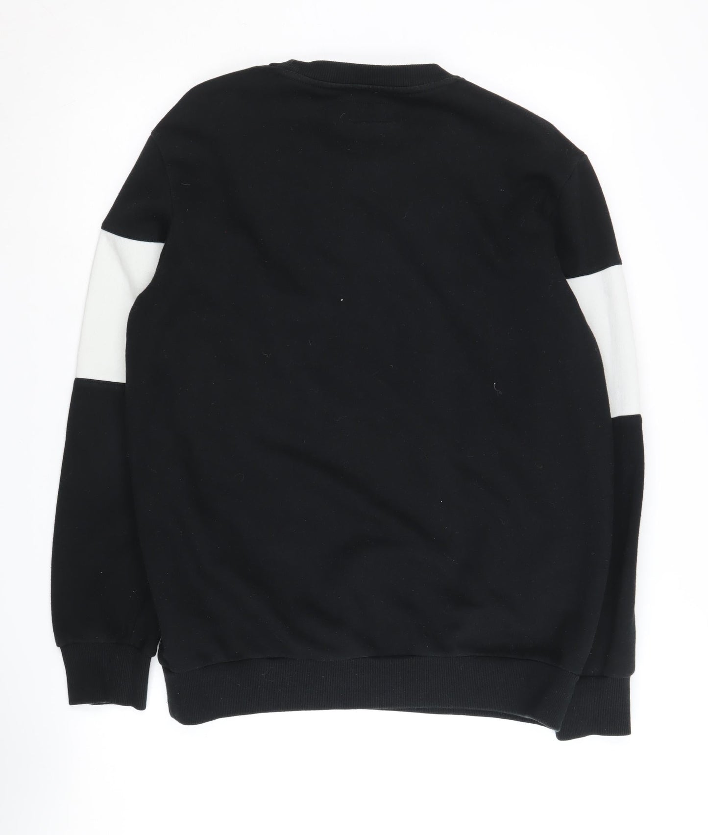 Mens UK Size S Converse Black Pullover Sweatshirt