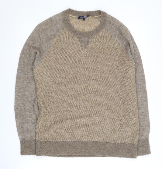 Tommy Hilfiger Men's Beige S Pullover Jumper