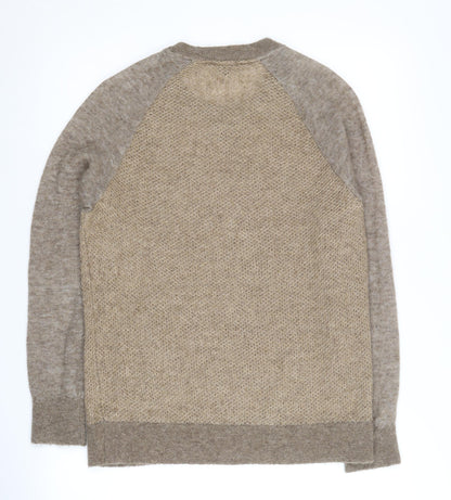 Tommy Hilfiger Men's Beige S Pullover Jumper