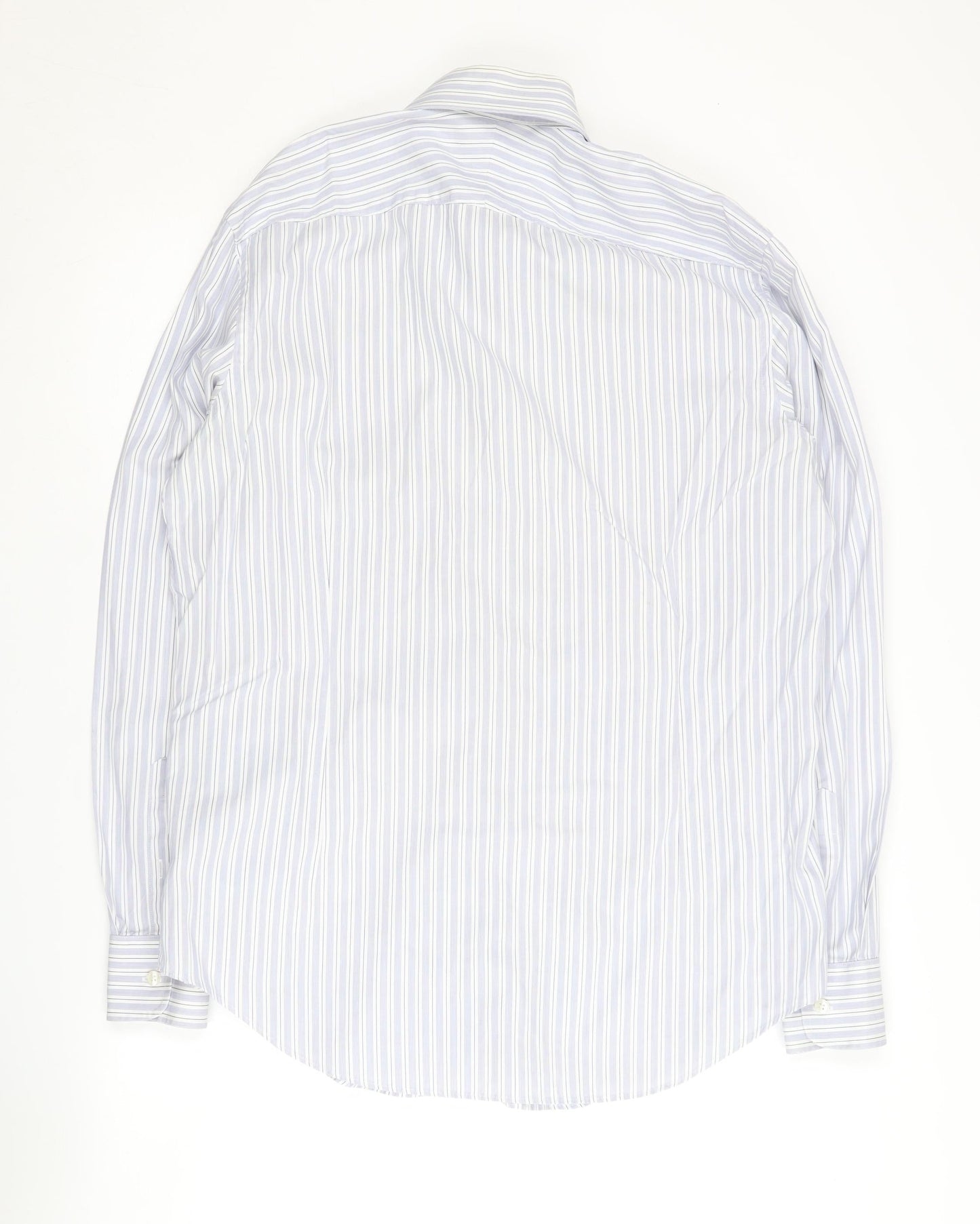 Jasper Conran Men's White Striped Tailored Shirt 16
